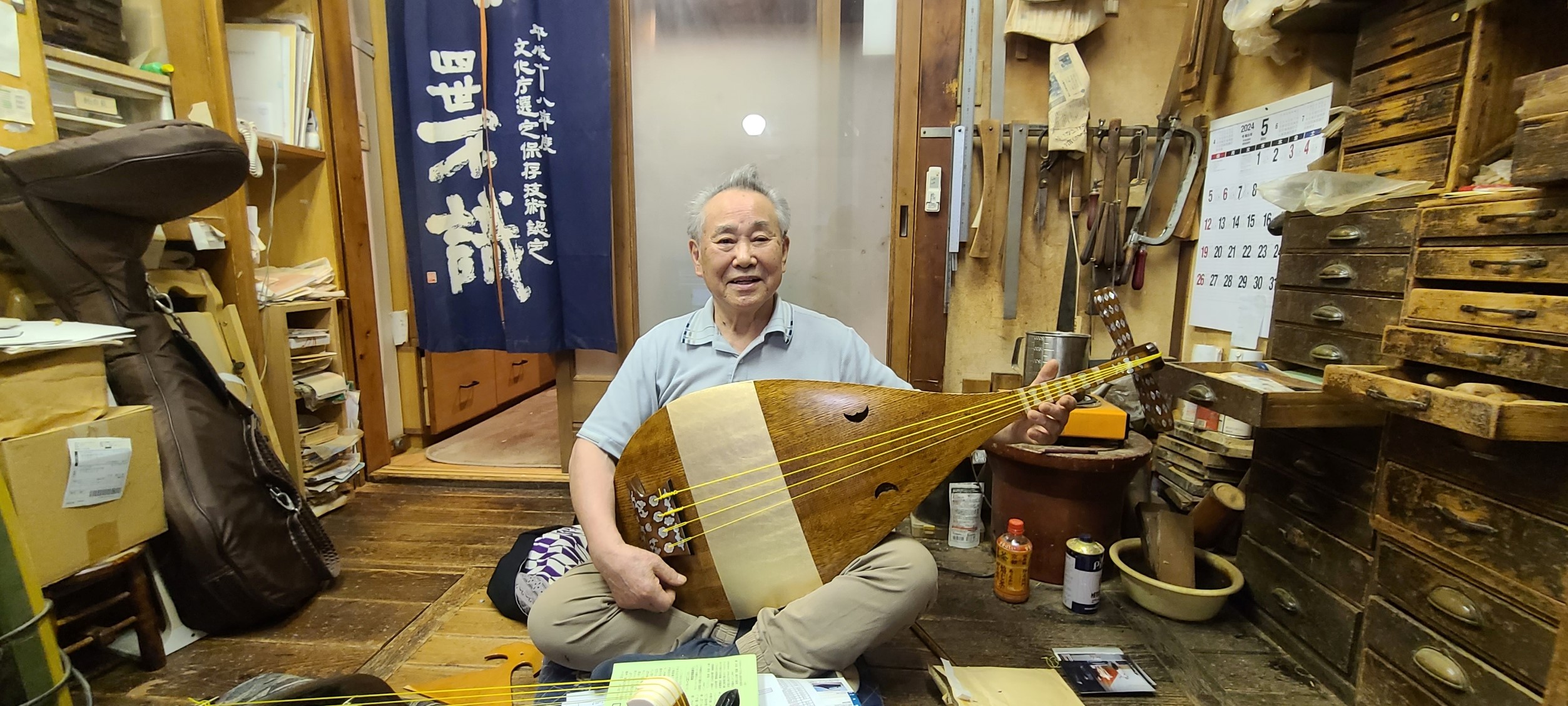 八戸市出身 文化庁選定保存技術保持者 四世 石田不識 東京都港区名誉区